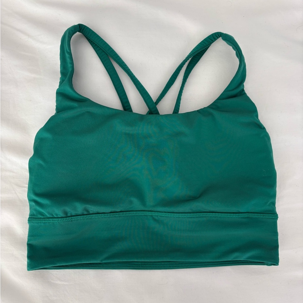lululemon athletica Energy Longline Bra - Green